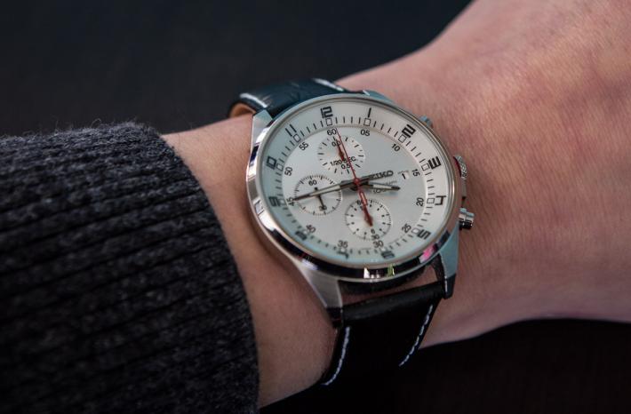 SEIKO 精工 SNDC87P2 男款計時腕表