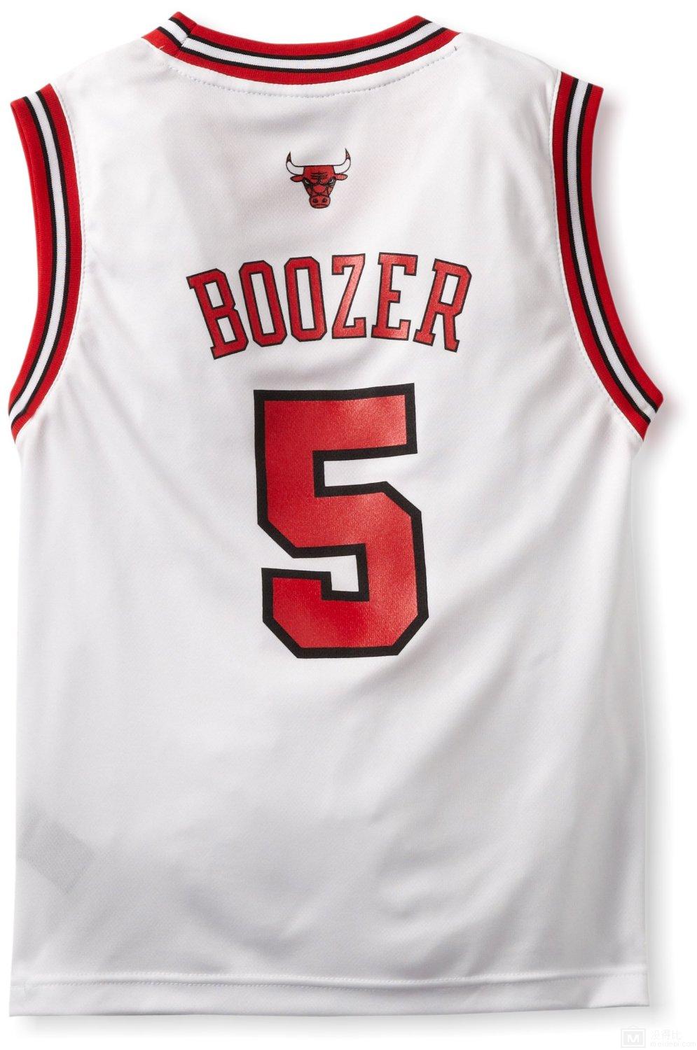 nba芝加哥公牛队卡洛斯 - 布泽尔白色大码球衣